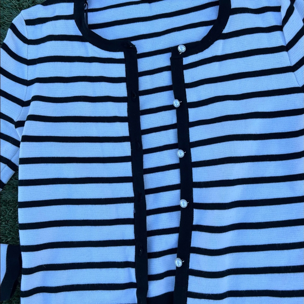 Zara Knit Jacket Cardigan.